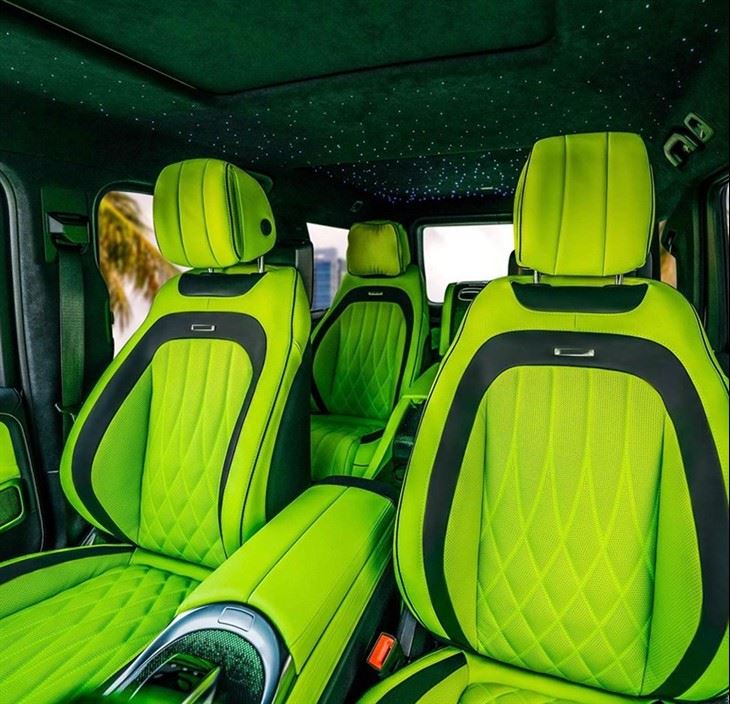 G55 G63 G500 Rear Seat Converted to VIP Seat Rendering
