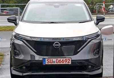 نوردهی عکس‌های جاسوسی پویا و شارپ نیسان ARIYA Ai Ruiya Nismo