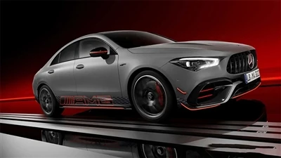 مرسدس بنز AMG CLA45S داخلی و خارجی 2024